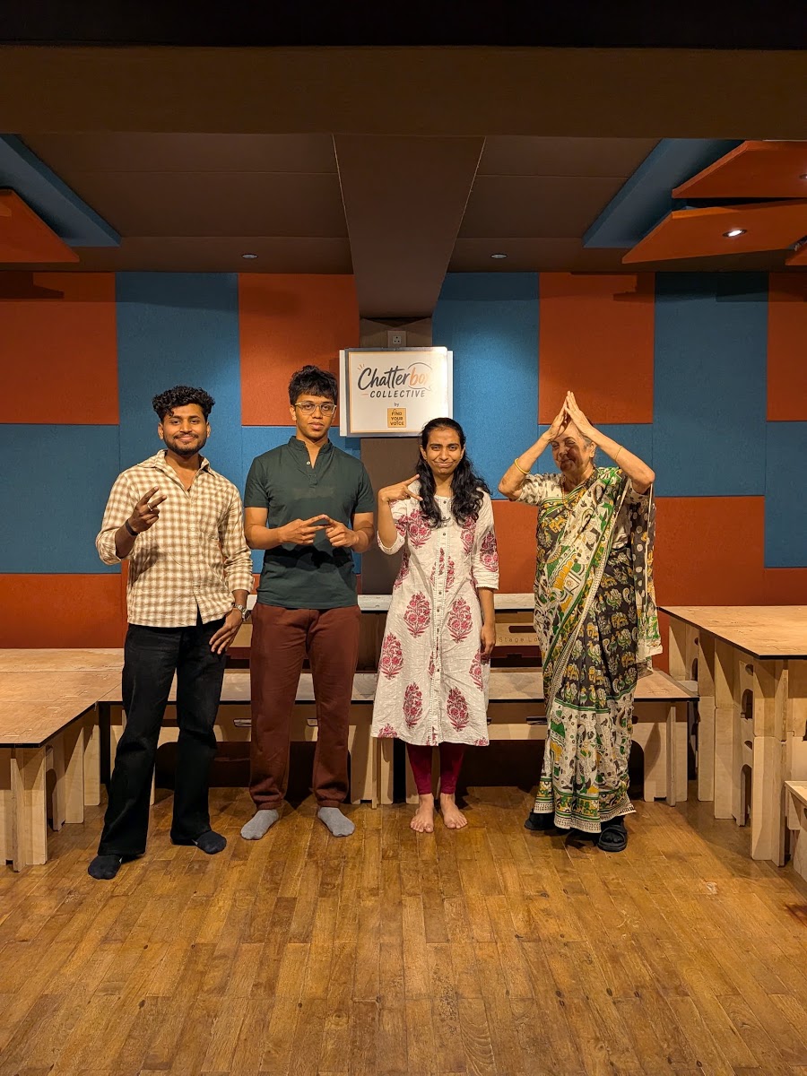 Adult members at a Chatterbox Collective gathering