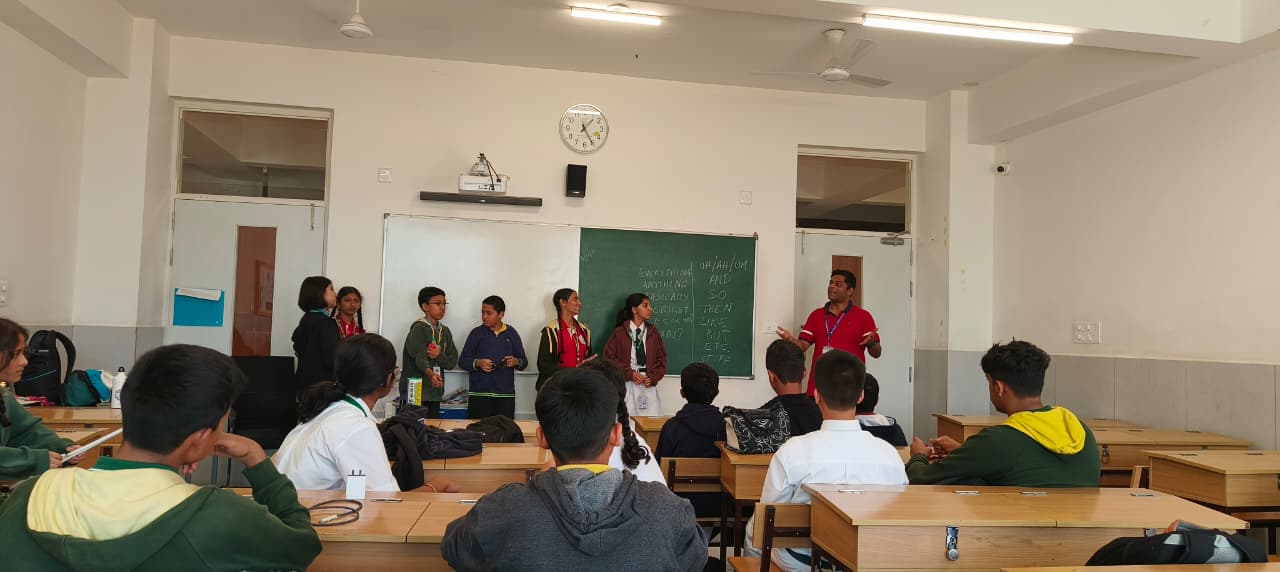 FYV students participating in a classroom workshop